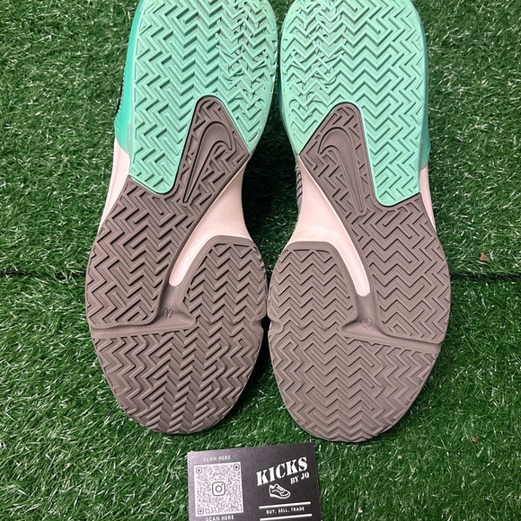 Nike LeBron Witness 7 Flat Pewter Mint South Beach Size 11 (DM1123-006) - Picture 5 of 6